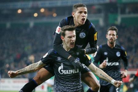 Schalke setzt sich oben fest und schießt Werder in die Krise