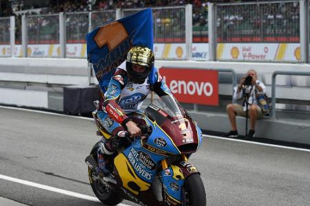 Alex Marquez erstmals Moto2-Champion - Marc Marquez bricht Punkterekord