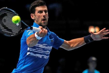 Djokovic startet mit mühelosem Sieg in die ATP-Finals