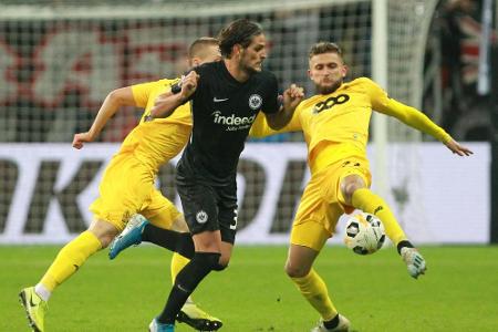 Eintracht nach 1:2 in Lüttich unter Druck: 