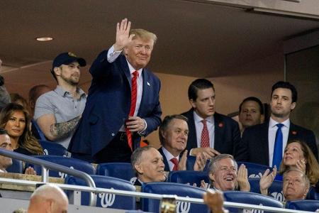 Trump lädt die Washington Nationals ins Weiße Haus ein