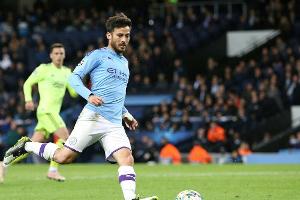 Citizens in Bergamo und Liverpool ohne Silva