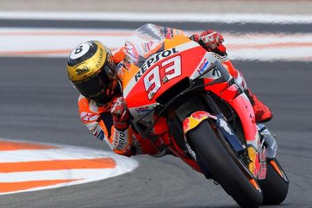 Nach Trainingssturz: Serien-Weltmeister Marquez an der Schulter operiert