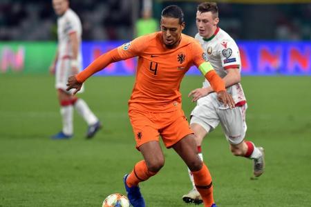 Van Dijk fehlt Niederlande im Endspurt um den Gruppensieg