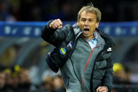 Klinsmann vor Auswärtspremiere in Frankfurt: 
