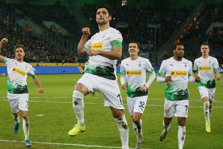 Pleas Blitztor lässt Gladbach träumen - beste Hinrunde seit 43 Jahren