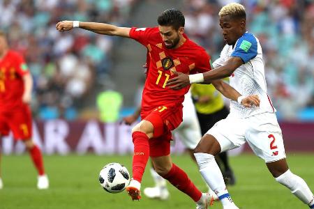 Weil die chinesische 'Wanda Group' einer der Hauptgeldgeber von Atlético Madrid ist, musste Carrasco im Februar 2018 vom spa...