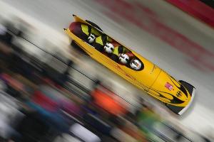 Viererbob: Lochner und Friedrich in Lake Placid auf dem Podest