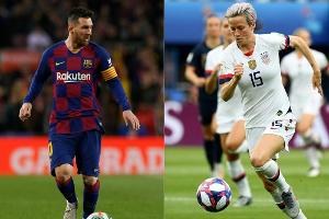 Messi und Rapinoe gewinnen Ballon d'Or