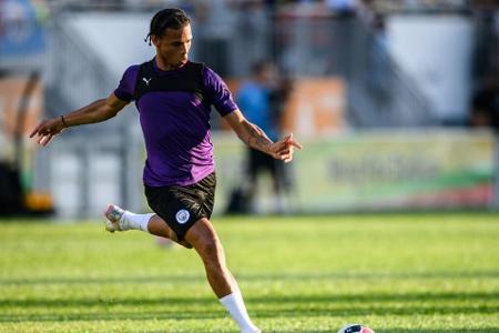 Sane trainiert bei ManCity wieder voll mit