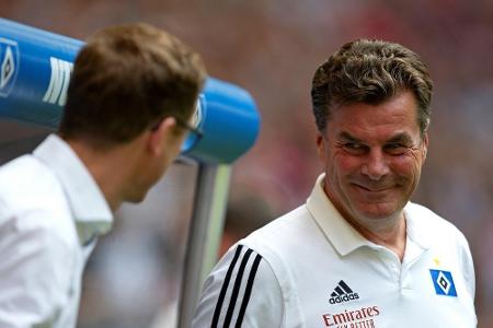 Hecking hochzufrieden: 