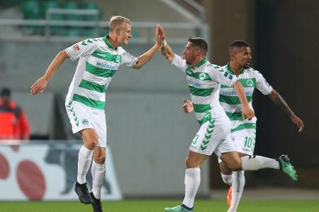 Fürther nach Sieg in Regensburg Vierter