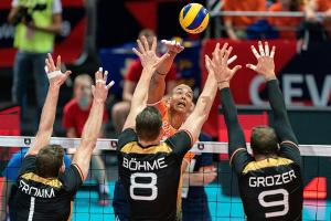 Deutsche Volleyballer starten mit Sieg in Olympia-Qualifikation