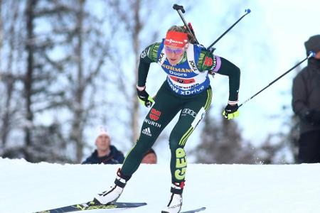 Biathlon: Herrmann in der Verfolgung als Sechste beste Deutsche