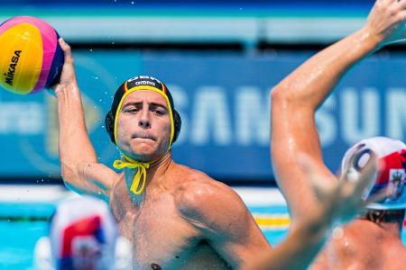 EM in Budapest: Auftaktniederlage für deutsche Wasserballer