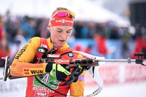 Biathlon: Herrmann sorgt für erste Podestplatzierung des Winters