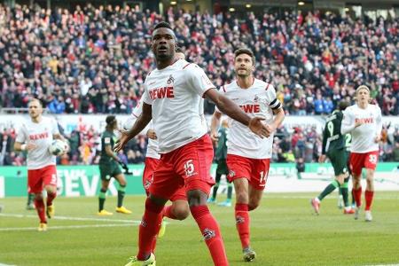 Dank Uth und Cordoba: Köln feiert vierten Sieg in Serie