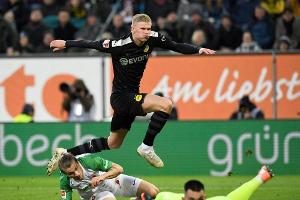 Haalands Traumdebüt sorgt für Dortmunder Sieg