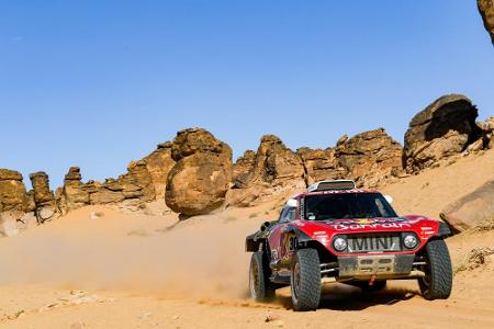 Dakar-Etappe wegen starker Winde verkürzt - Alonso überschlägt sich