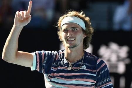 Zverev erstmals in einem Grand-Slam-Halbfinale