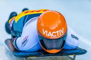 Skeleton: Hermann zur WM-Halbzeit Zweite hinter Gilardoni