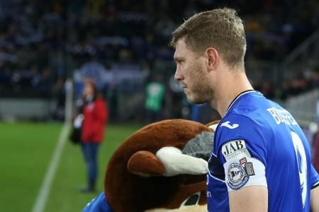 Sturm und Starkregen: Bielefeld-Spiel droht Absage