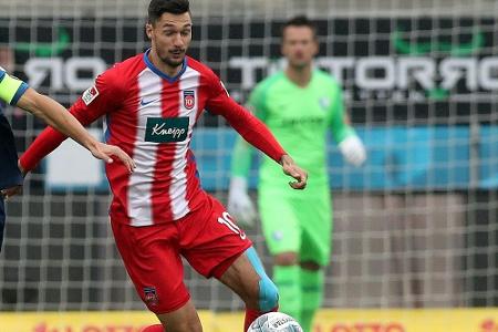 Kleindienst schießt Heidenheim zum Sieg in Sandhausen