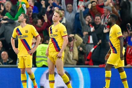 Historischer Doppel-K.o. im Pokal: Real und Barca im Schockzustand