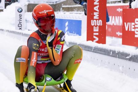 Rodel-Weltcup: Dämpfer für Taubitz in Winterberg