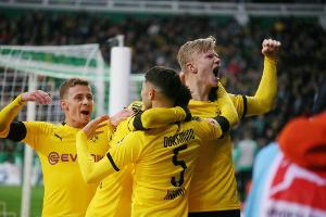 Dortmund bleibt an Bayern dran - Hertha geht gegen Köln unter