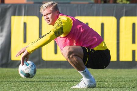 Erling Haaland wechselte für 20 Millionen Euro von RB Salzburg zum BVB.