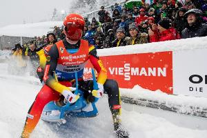 Rodeln: Taubitz und Eggert/Benecken holen Siege im Gesamtweltcup