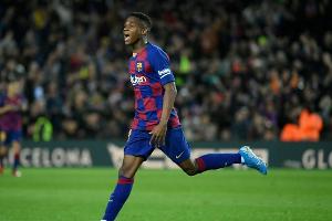 Wunderkind Fati schießt Barcelona zum Sieg - Real gewinnt Stadtderby