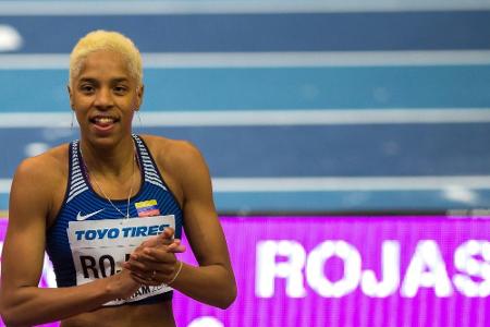 Rojas stellt Hallen-Weltrekord im Dreisprung auf