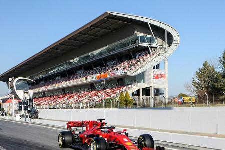 Holpriger Test für Vettel - Bottas mit Bestzeit