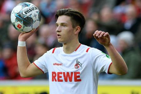 Platz 17: Noah Katterbach (1. FC Köln) - 47 Prozent Einsatzzeit
