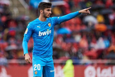 Platz 6: Ferran Torres (FC Valencia) - 71 Prozent Einsatzzeit