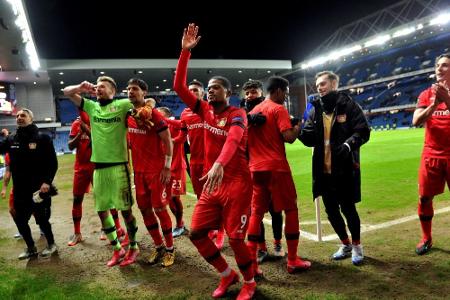 Leverkusener schwärmen von Atmosphäre im Ibrox