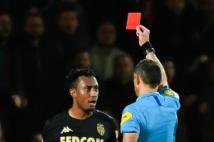 Schiedsrichter geschubst: Sechs Monate Sperre für Monaco-Profi Martins