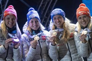 Biathlon: Silberstaffel in Nove Mesto auf Platz drei