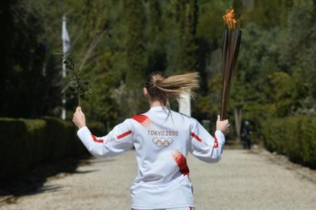 Olympischer Fackellauf in kleinerem Rahmen - keine Empfangszeremonien