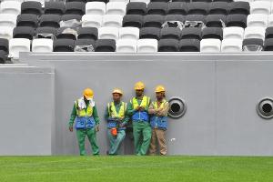 WM 2022: Fünf Coronafälle beim Stadionbau in Katar