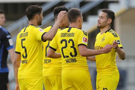 Erst pomadig, dann souverän: BVB festigt Platz zwei