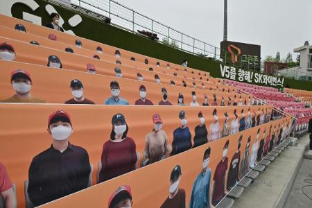 Spucken verboten: Baseball-Saison beginnt in Südkorea