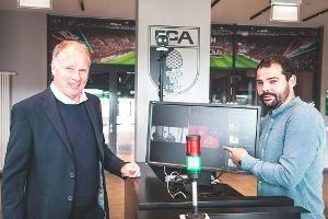 Corona: FC Augsburg misst Temperatur bei Spielern und Mitarbeitern