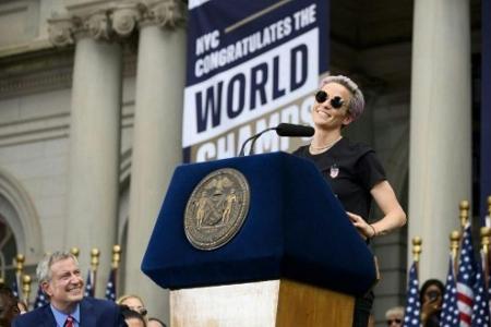 Rapinoe kokettiert mit Präsidentenamt und kritisiert Trump
