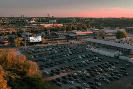 Große Leinwand: Viktoria gegen Zwickau im Autokino