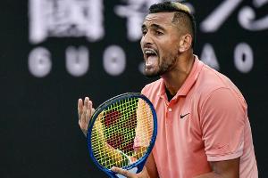 Angetrunkener Kyrgios lobt Murray: "Du bist besser als Djokovic"