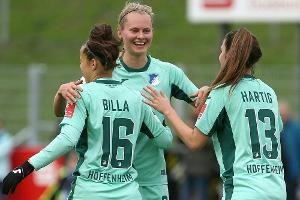 Frauenfußball: Hoffenheim hält Anschluss an Champions-League-Plätze