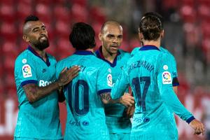 Flitzer beim Restart: Barcelona gewinnt auf Mallorca